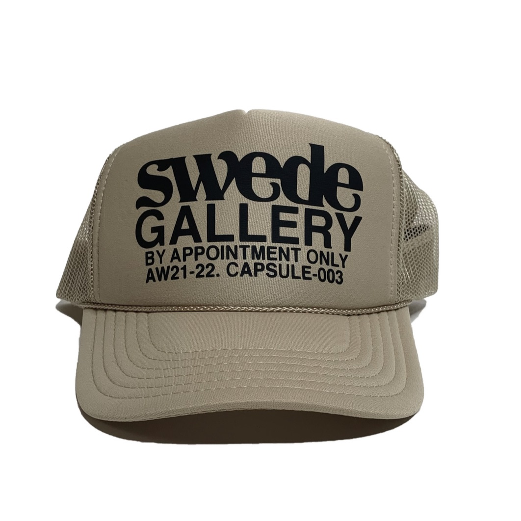 SWEDE GALLERY - CAPSULE 003 HAT | TAN