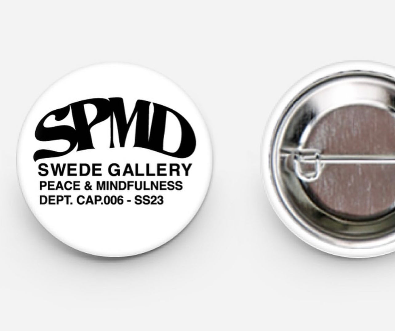 SWEDE GALLERY PEACE AND MINDFULNESS DEPT LOGO TRUCKER HAT | CAPSULE 006